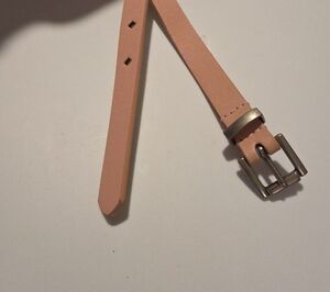 Slim Blush Pink Belt - Women's Accessory Sz XL